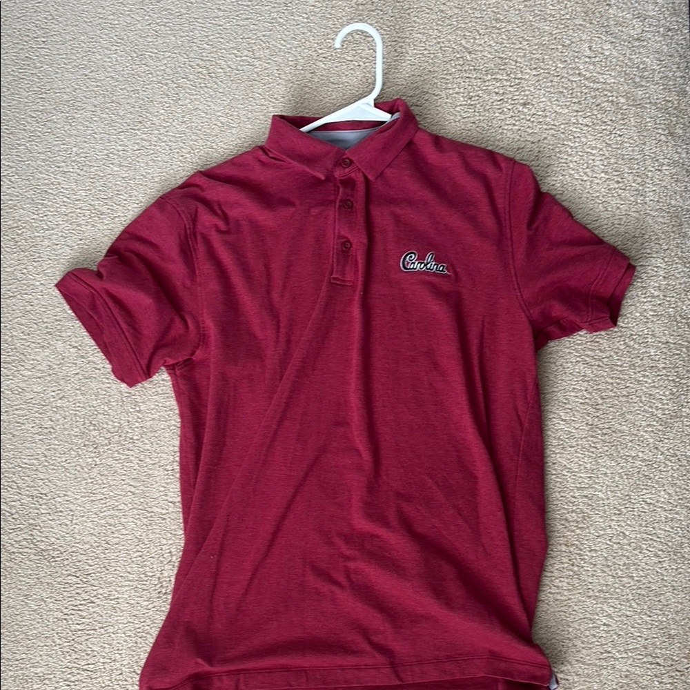 Under Armour Red Polo Shirt Casual Essential